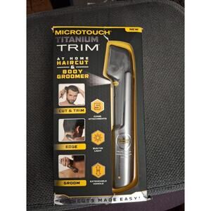 Titanium Trim At Home Haircut Body Groomer Trimmer Cordless New
